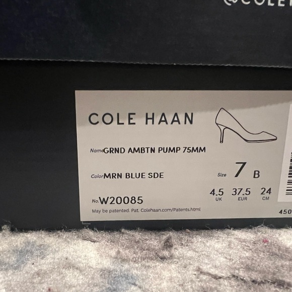 Cole Haan blue pumps - Picture 2 of 5
